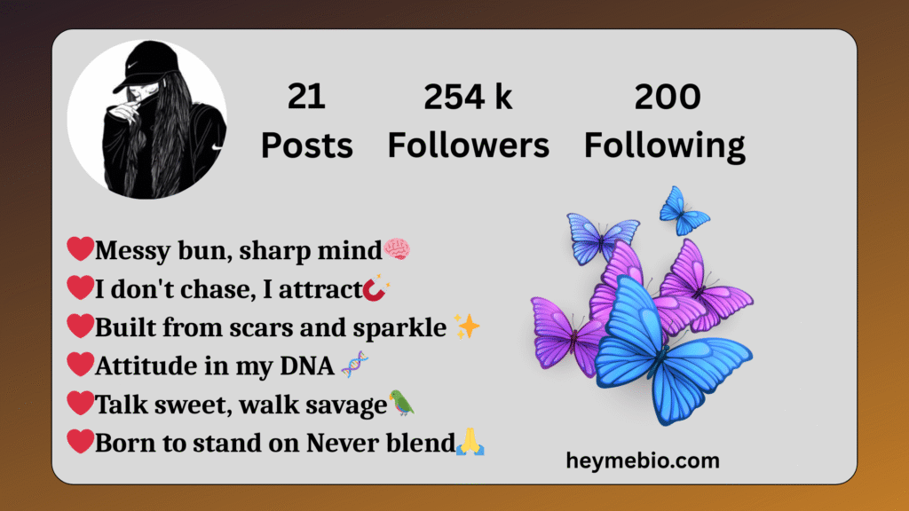 Instagram bio for girls